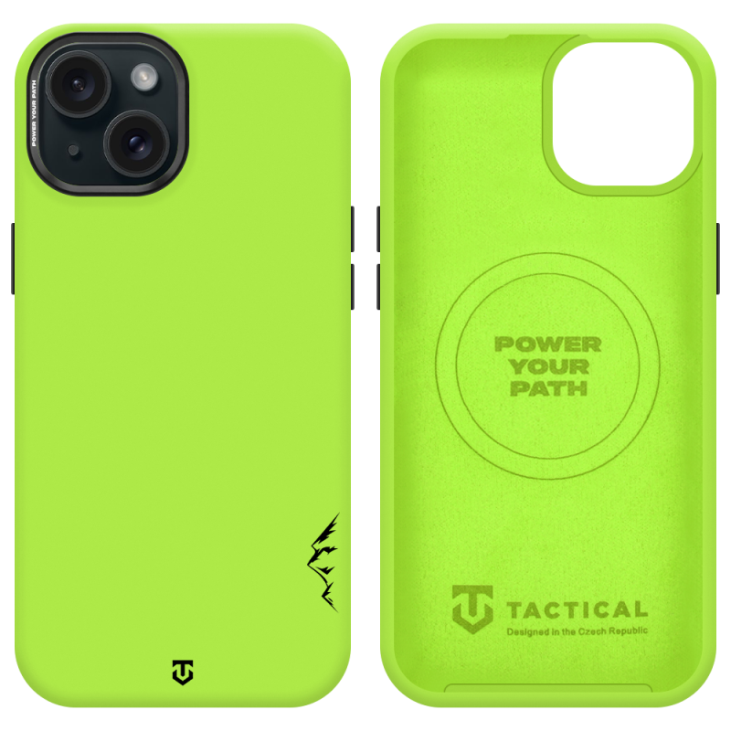 Tactical MagForce Velvet Smoothie 2.0 tok az Apple iPhone 15-hez, avokádó színben