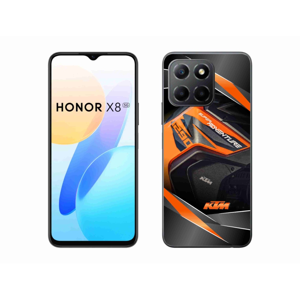 Zselés borítás mmCase a Honor X8 5G/Honor 70 Lite 5G készülékhez - motoros ktm