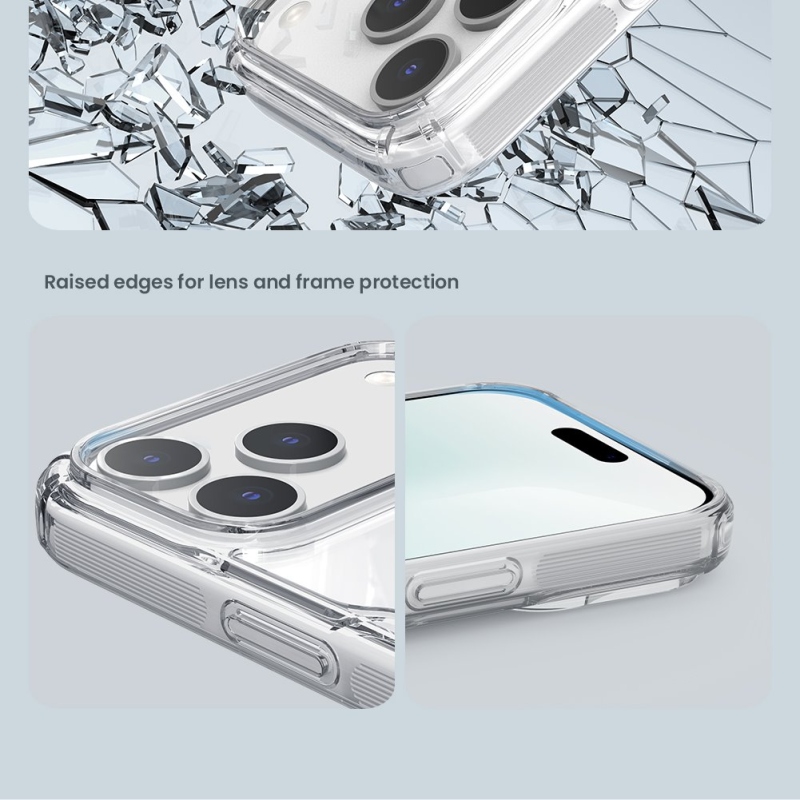 Nillkin Nature TPU PRO borító Apple iPhone 17 Pro számára Átlátszó