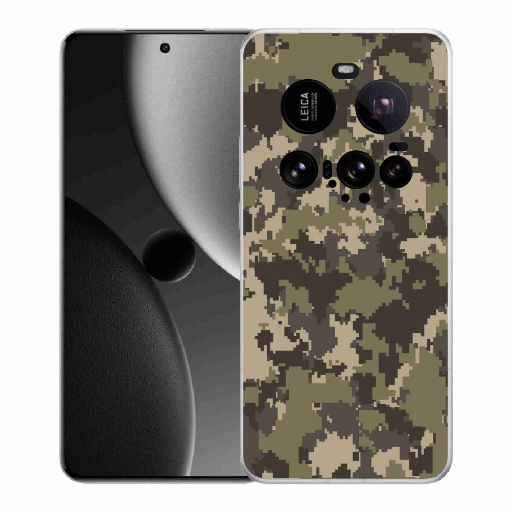 Gél borítás mmCase a Xiaomi 15 Ultra számára - álcázó minta 12