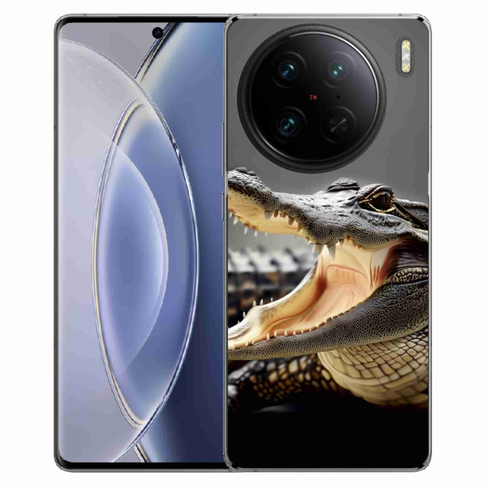 Gél borítás mmCase a Vivo X90 Pro készülékhez - krokodil
