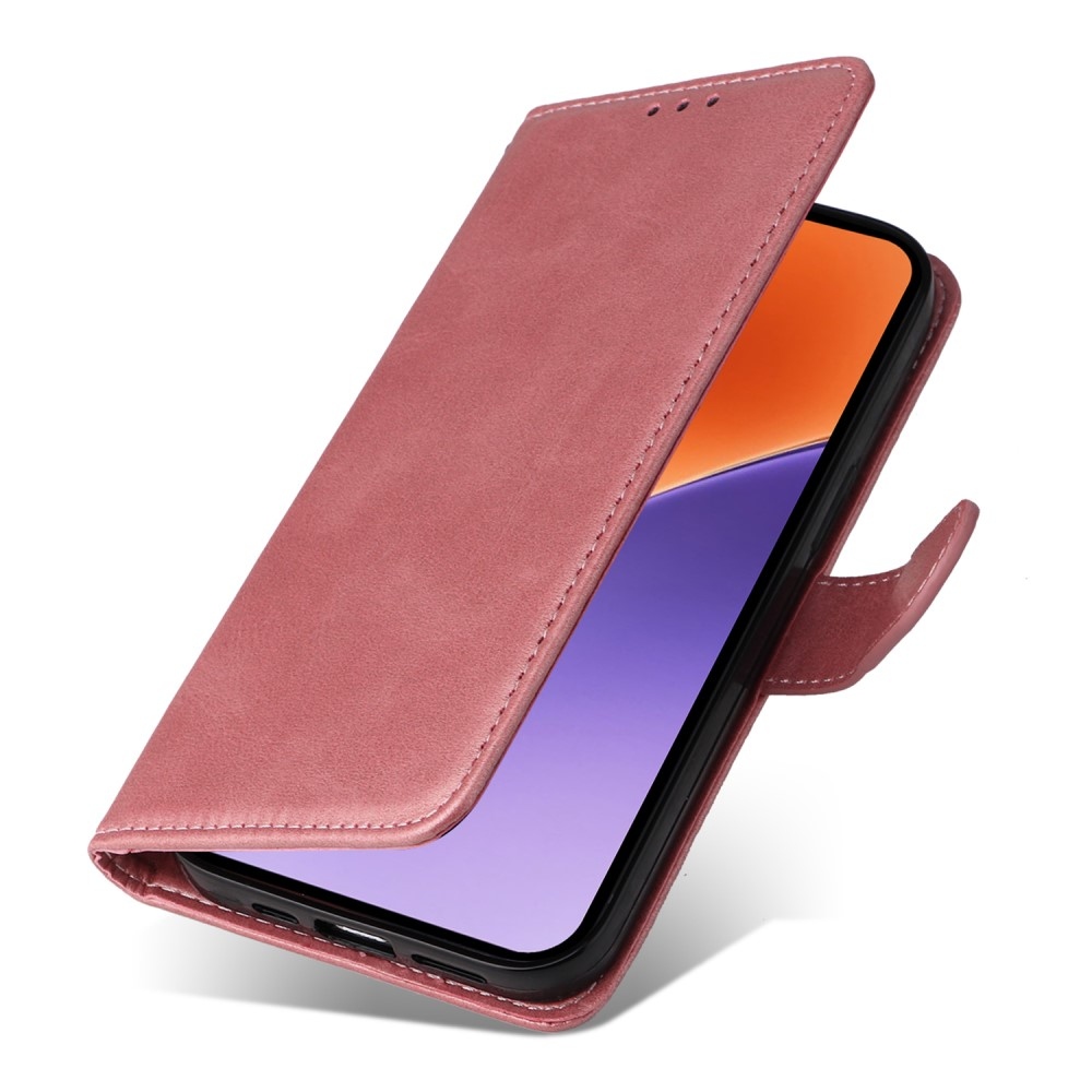 Vérrögök könyv tok Xiaomi 15 - rózsaszín