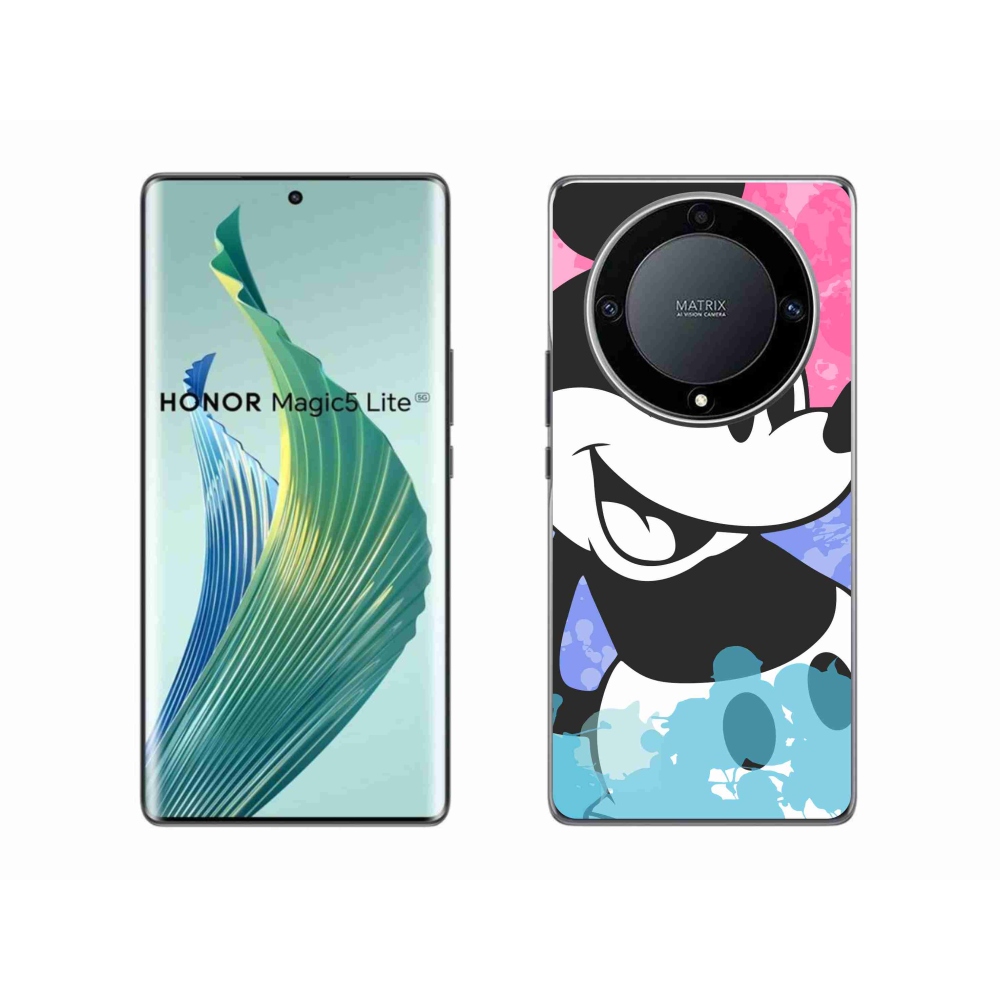 Gél borító mmCase a Honor Magic 5 Lite 5G készülékhez - mickey egér