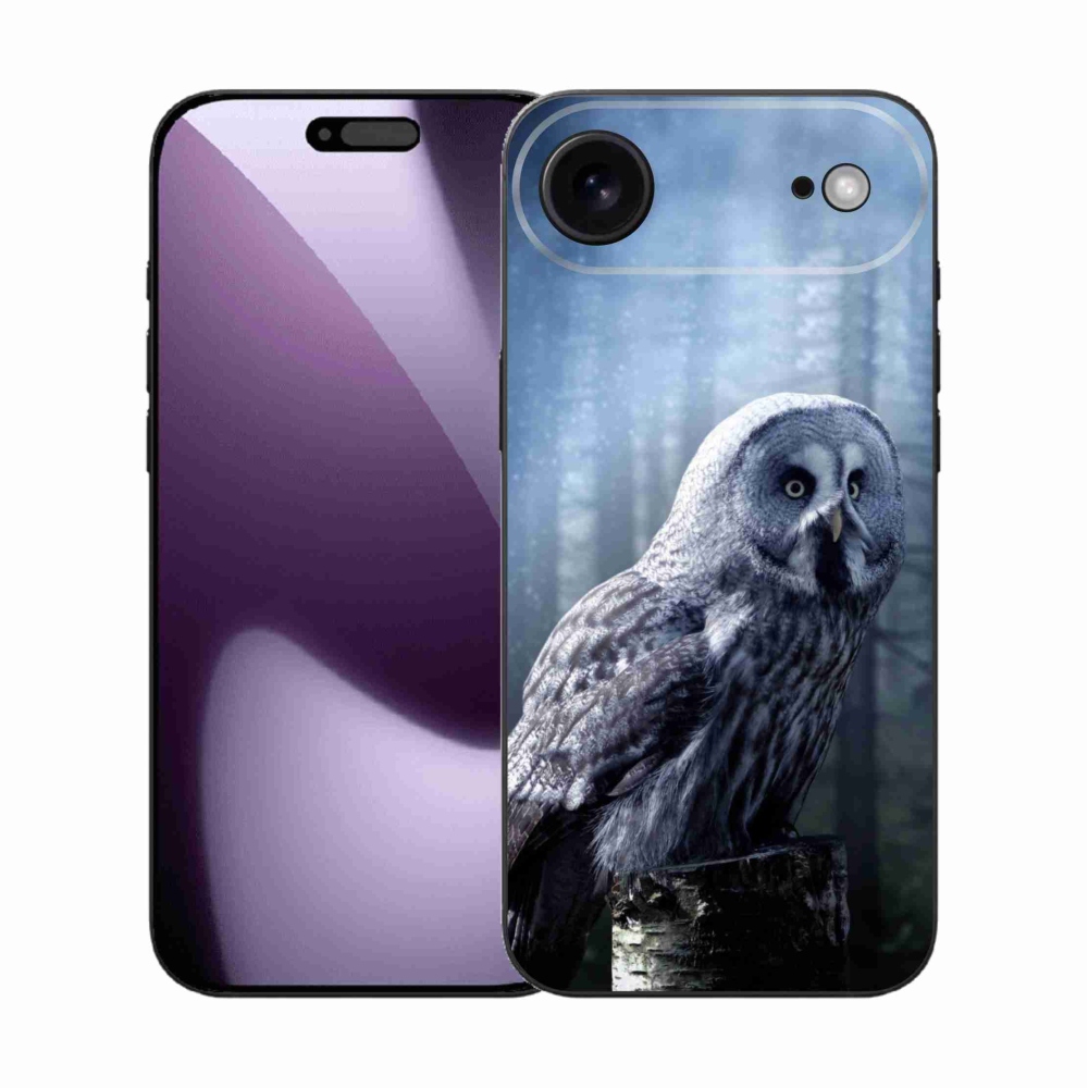 Zselés borítás mmCase iPhone 17 Air készülékhez - bagoly