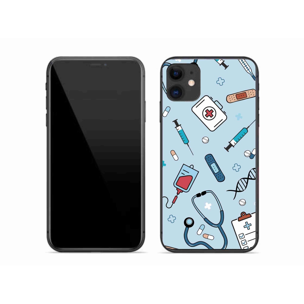 Zselés borítás mmCase iPhone 11 készülékhez - egészség 1