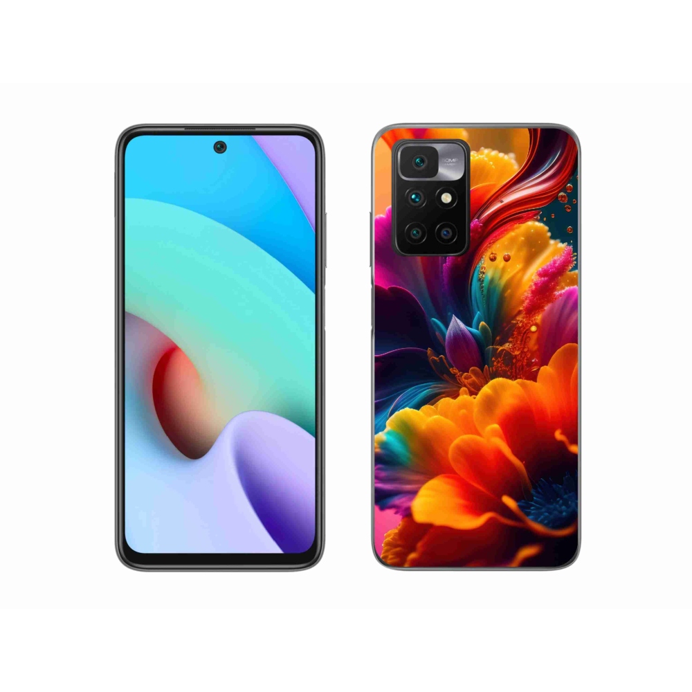 Gél borítás mmCase a Xiaomi Redmi 10/Redmi 10 (2022) - absztrakt motívum 2