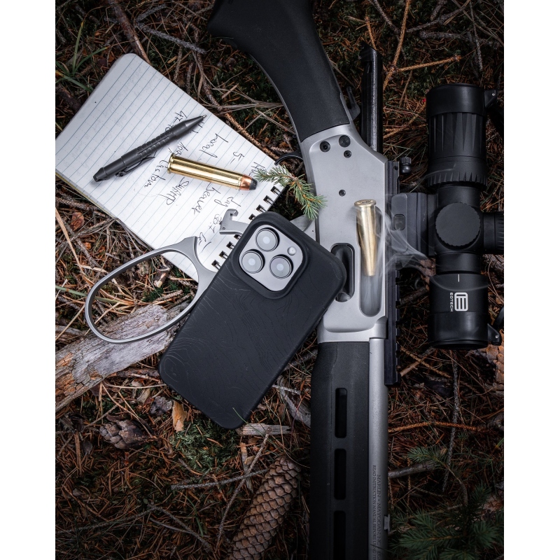 Tactical MagForce Beaver borító iPhone 15 Pro aszfalthoz