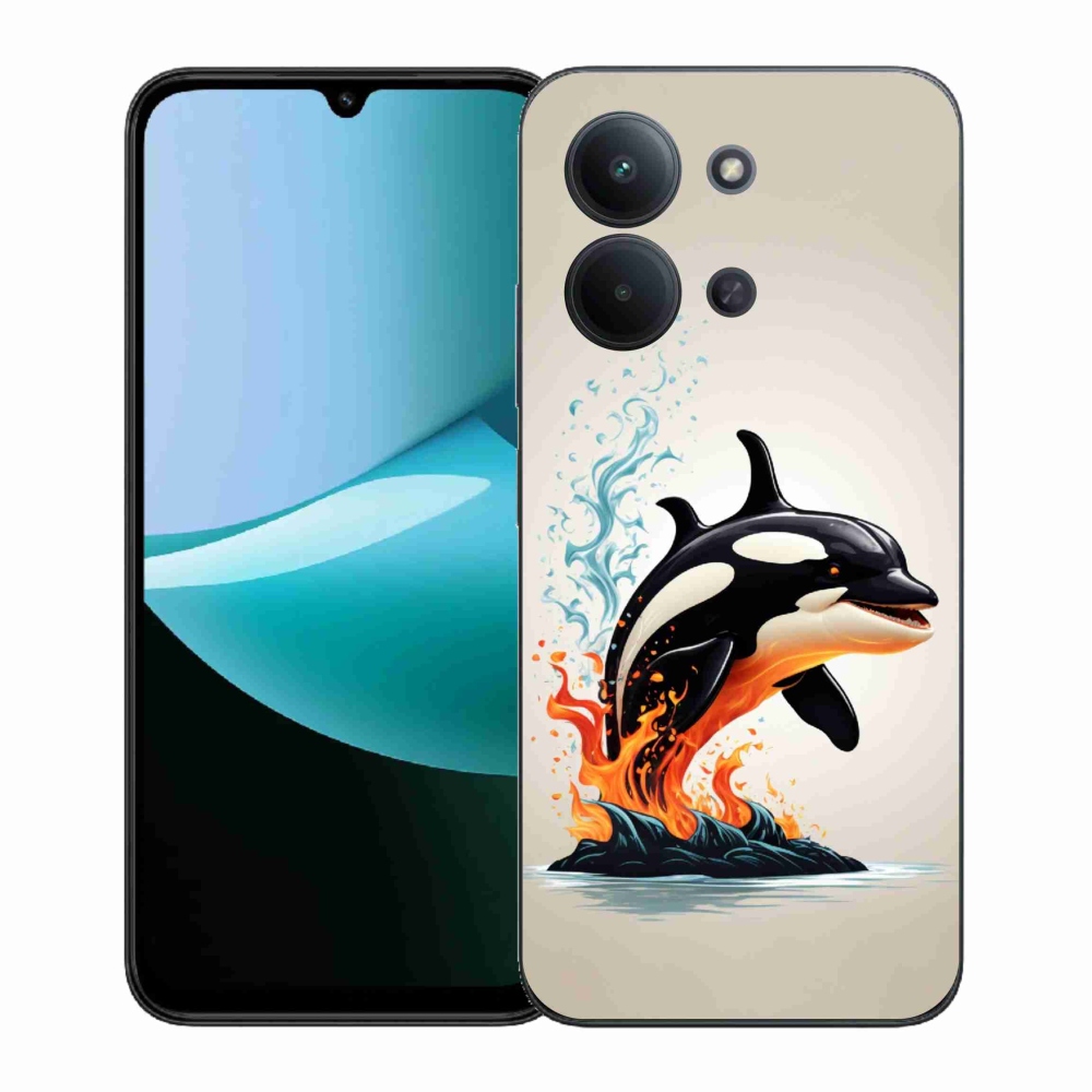 Zselés borítás mmCase a Xiaomi Redmi 15C 4G (171mm)/Poco C85 4G (171mm) - orca