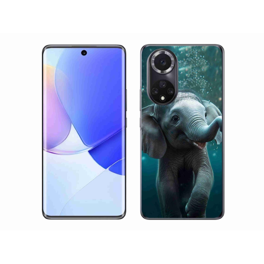 Gél borítás mmCase a Huawei Nova 9-hez - elefánt a víz alatt