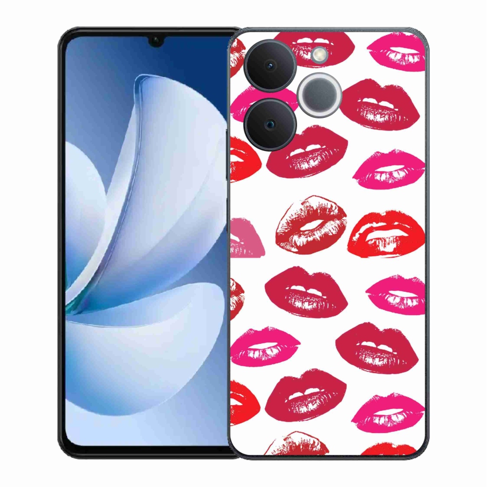 Zselés borítás mmCase a Realme Note 70T-hez - ajkak