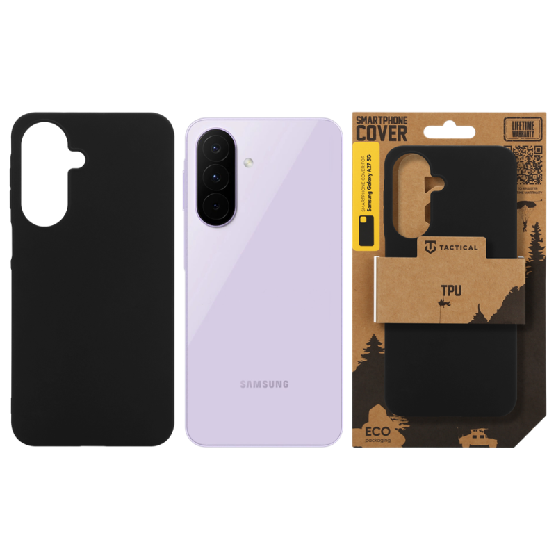 Tactical TPU tok a Samsung Galaxy A27 5G-hez, fekete