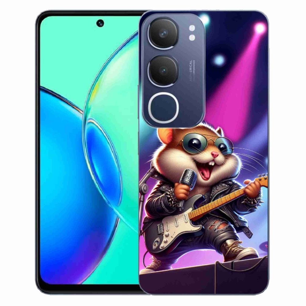 Gél borítás mmCase a Vivo Y19s készülékhez - hörcsög hintaló