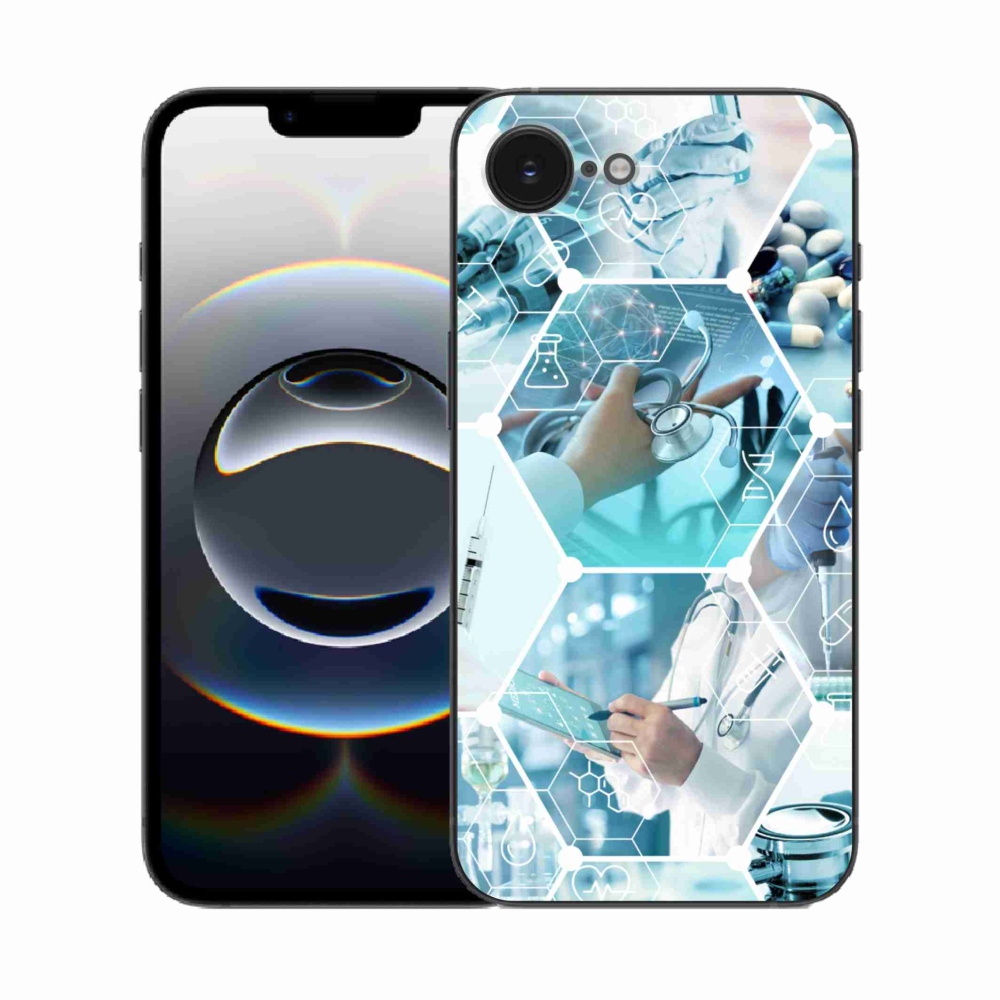 Zselés borítás mmCase iPhone 16e készülékhez - egészség