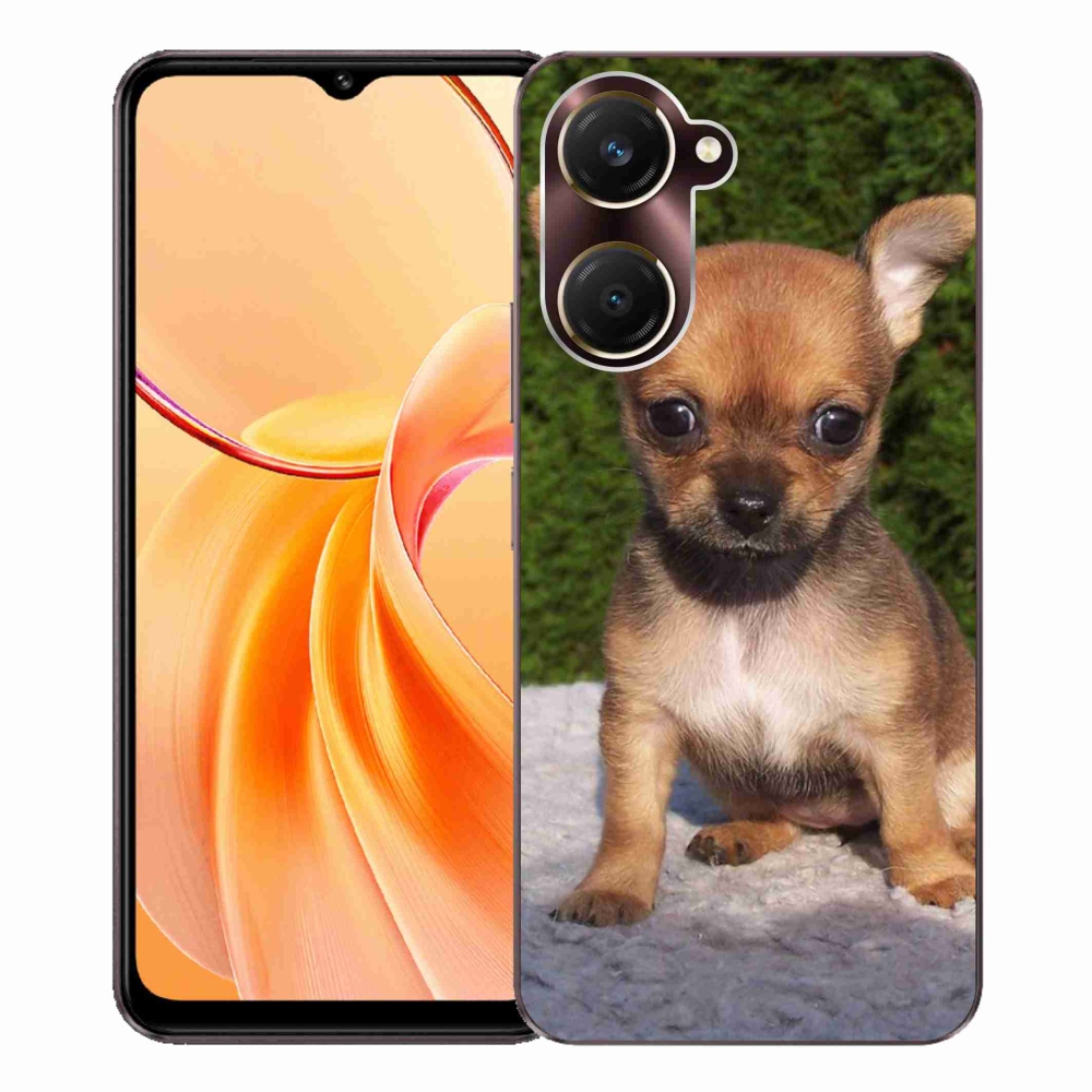 Gél borító mmCase a Vivo Y28s 5G-hez - chihuahua 3