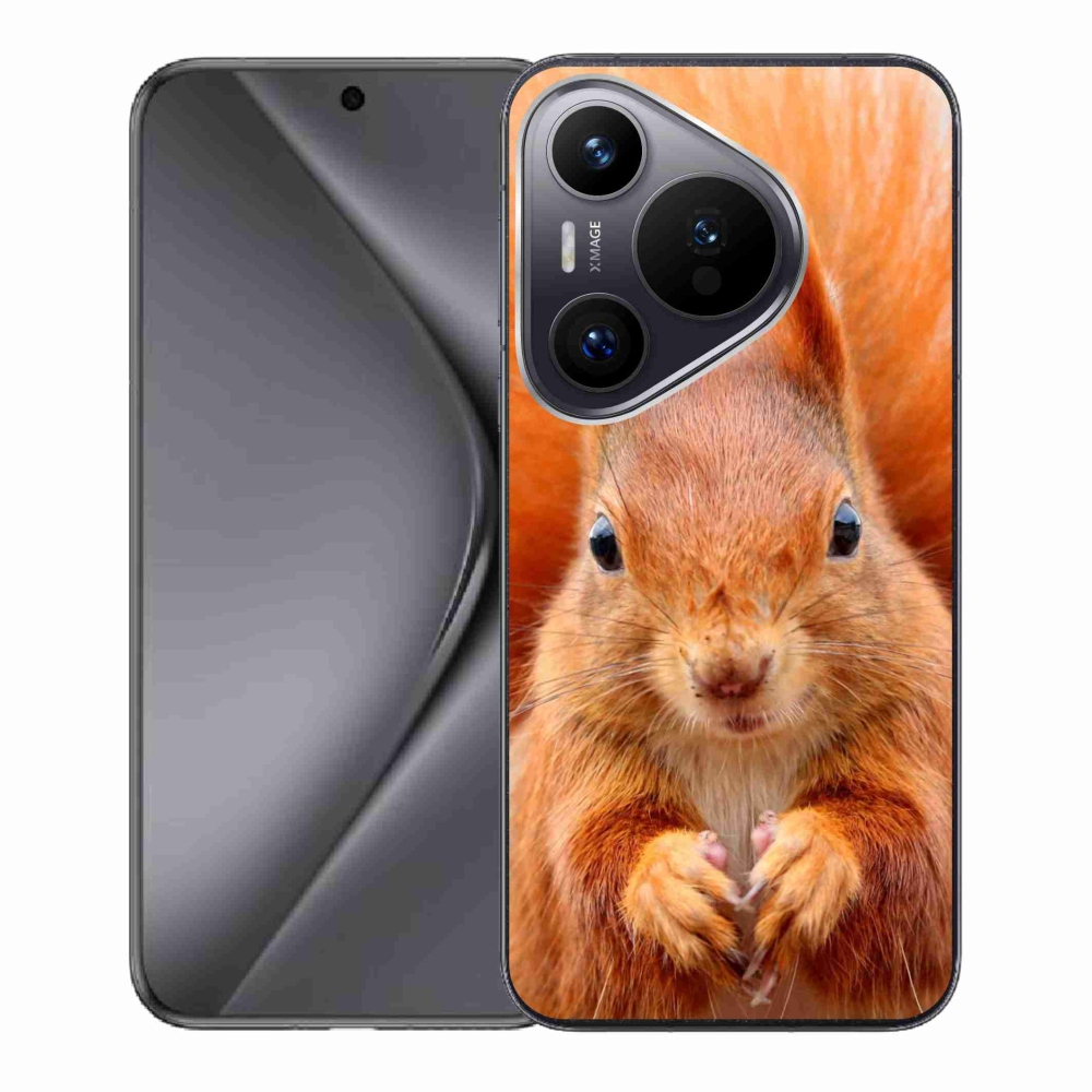 Zselés borítás mmCase a Huawei Pura 70 - mókushoz