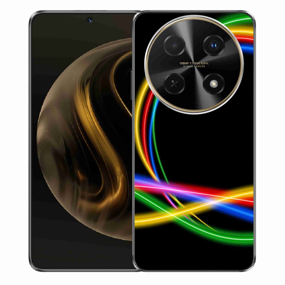 Gél tok mmCase a Huawei Nova 12i készülékhez - neon körök