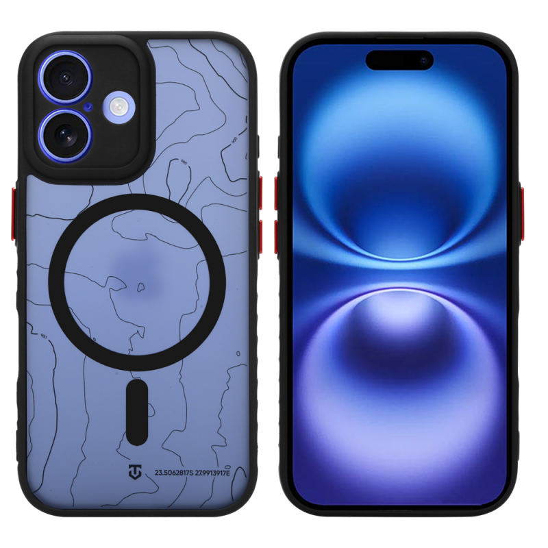 Tactical MagForce Warthog tok az Apple iPhone 16-hoz, Asphalt színben