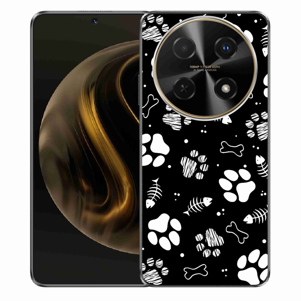 Gél borítás mmCase a Huawei Nova 12i készülékhez - kutyamancsok