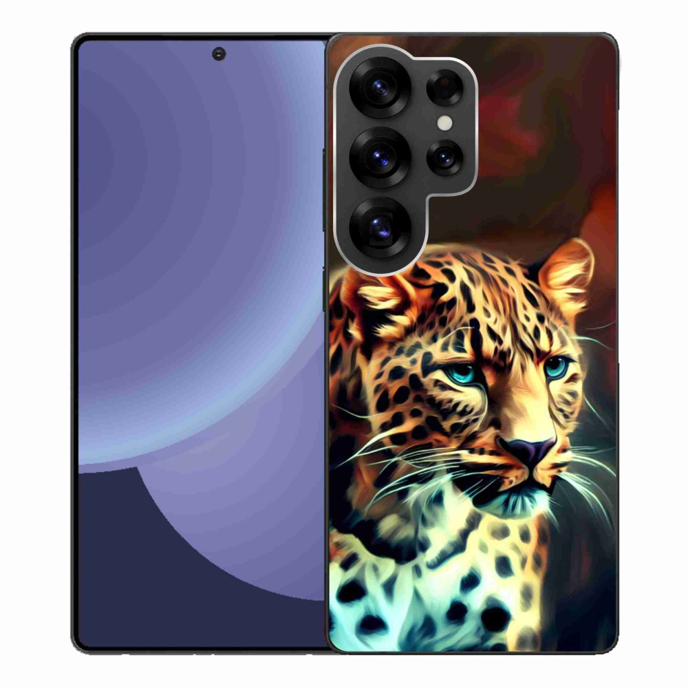 Zselés borítás mmCase Samsung Galaxy S25 Ultra készülékhez - leopárd