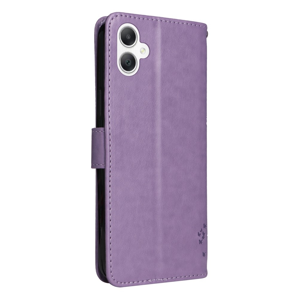 Fák könyve tok Samsung Galaxy A06 4G - világos lila