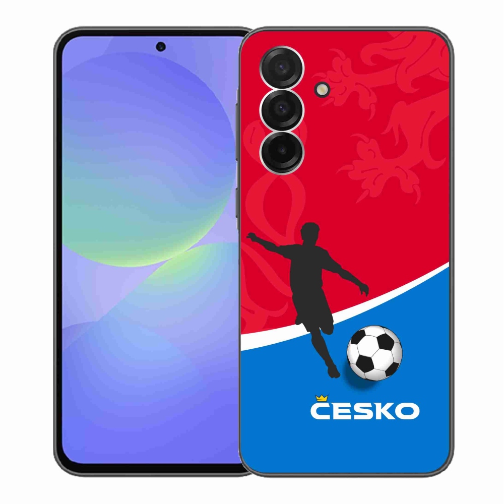 Gél védőhuzat mmCase Samsung Galaxy A36 5G - foci Csehország