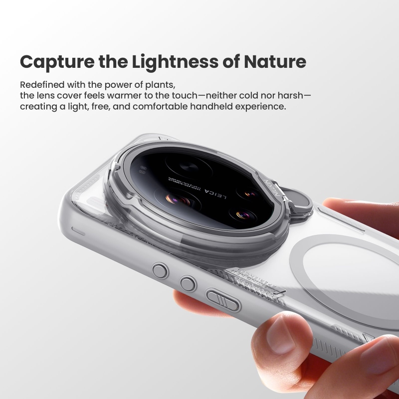 Nillkin Iceblade Prop mágneses borító Xiaomi 17 Ultra Twilight szürke szürke