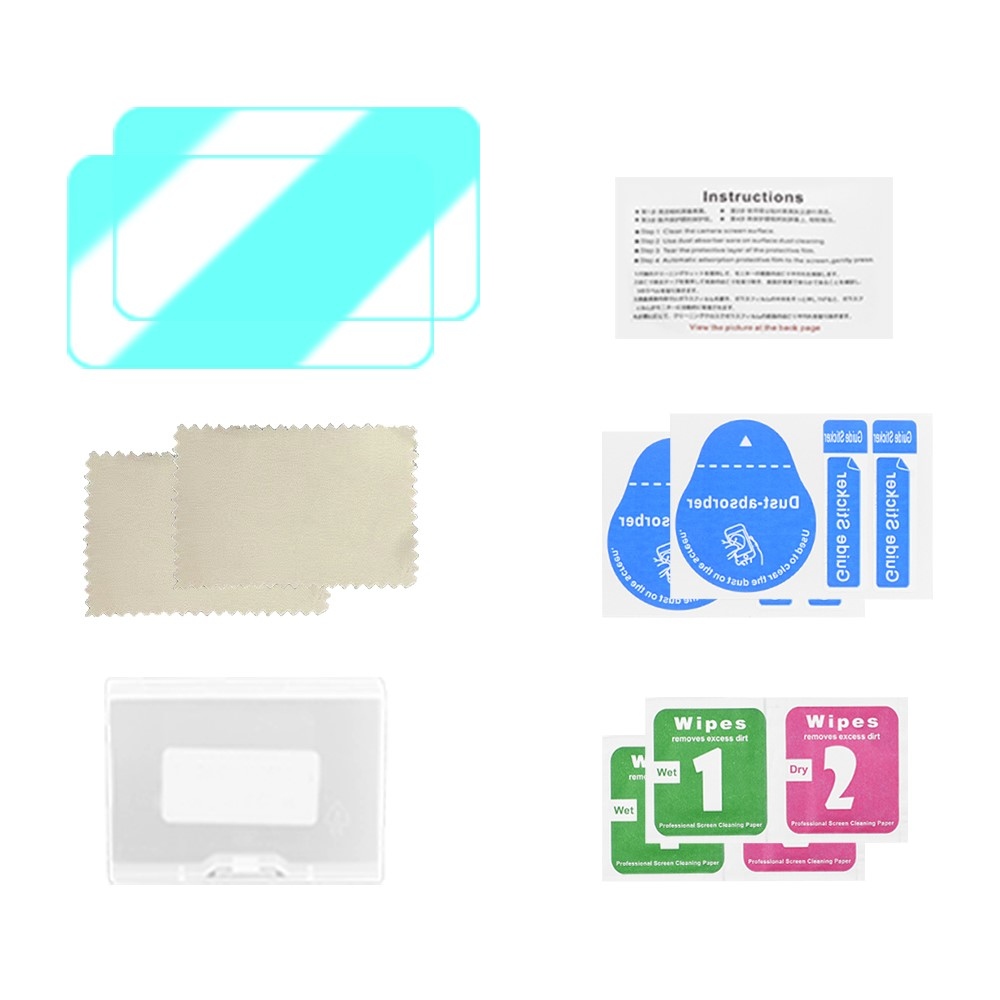 Edzett üveg képernyővédő Insta360 GO Ultra készülékhez 2 db