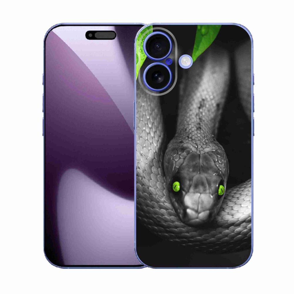 Zselés borítás mmCase iPhone 17 készülékhez - kígyó