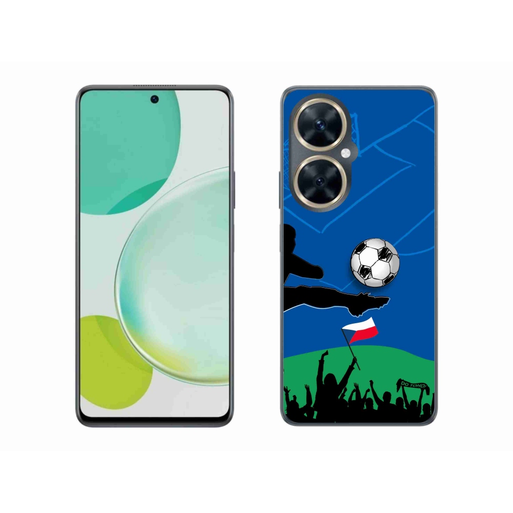 Gél borítás mmCase a Huawei Nova 11i - futball rajongóknak