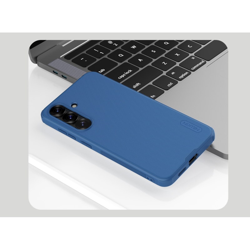 Nillkin Super Frosted PRO hátlap a Samsung Galaxy S25 kékhez