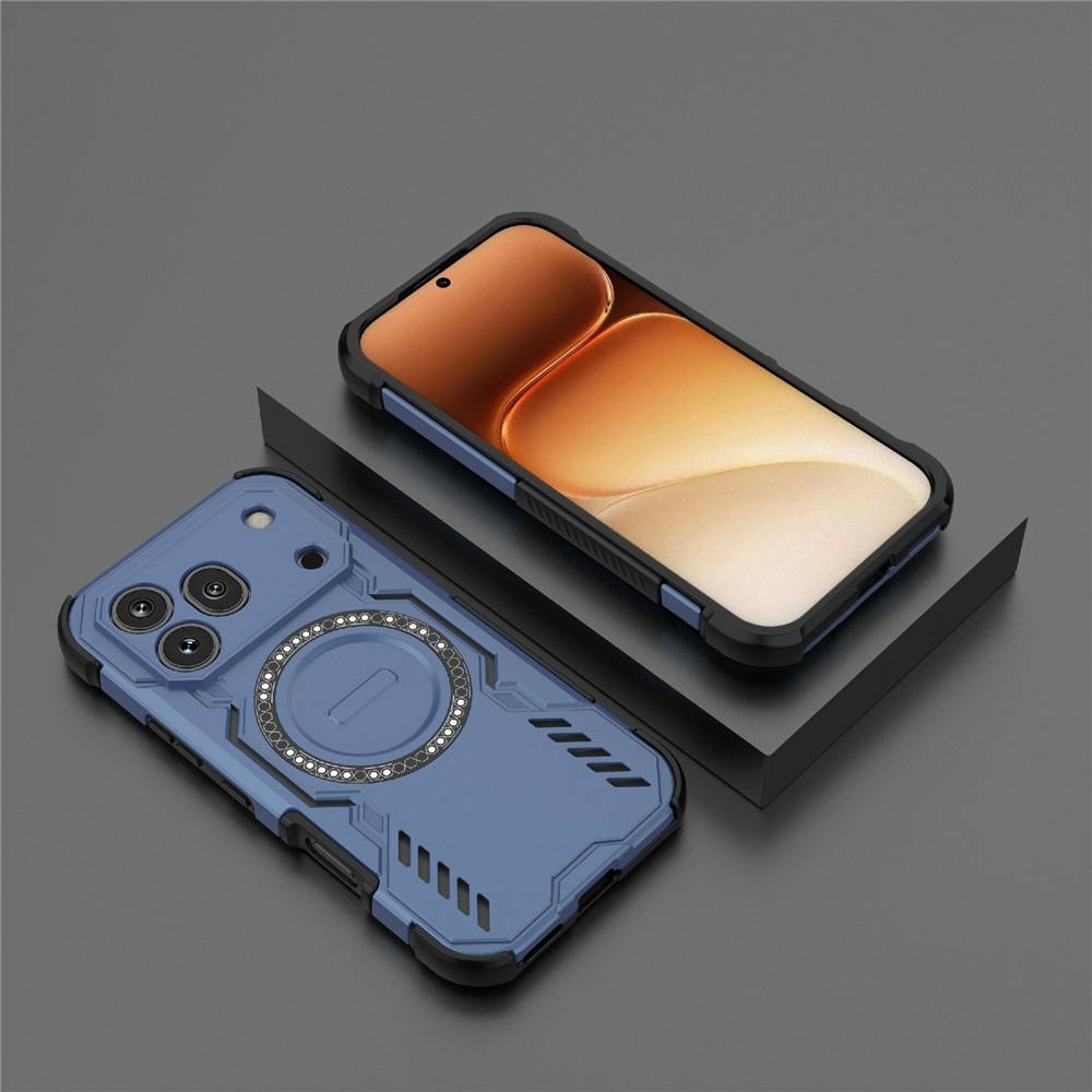 Üreges, tartós védőburkolat MagSafe-vel a Honor 600 Pro 5G készülékhez - kék