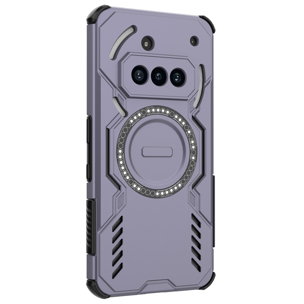 Üreges, tartós védőburkolat MagSafe for Nothing Phone (3a) - lila