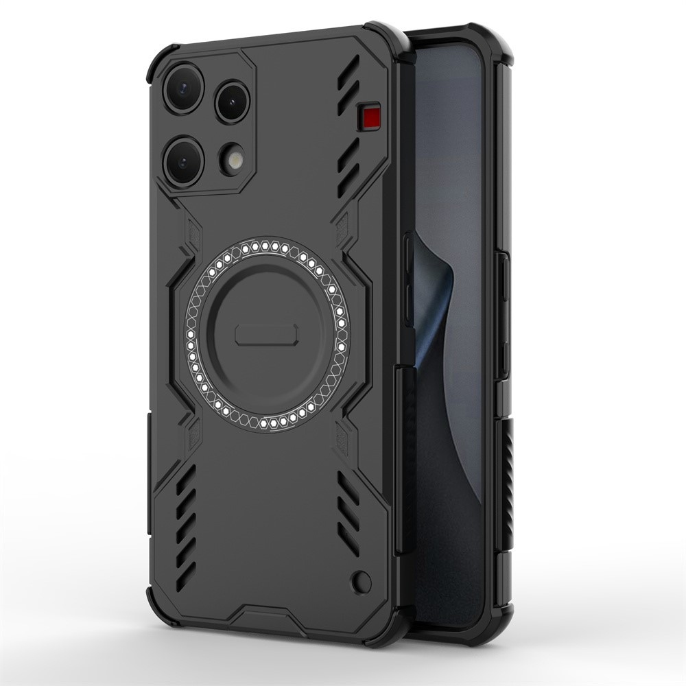 Üreges, tartós védőburkolat MagSafe-rel Semmi telefonhoz (3a) Lite 5G - Fekete