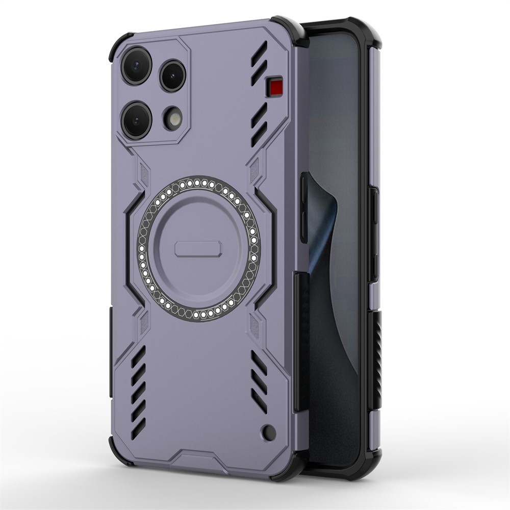 Üreges, tartós védőburkolat MagSafe-rel a Nothing Phone (3a) Lite 5G készülékhez - lila