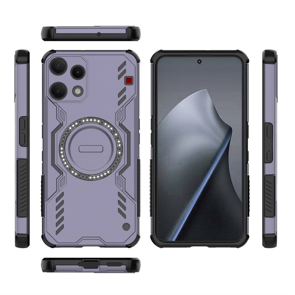 Üreges, tartós védőburkolat MagSafe-rel a Nothing Phone (3a) Lite 5G készülékhez - lila