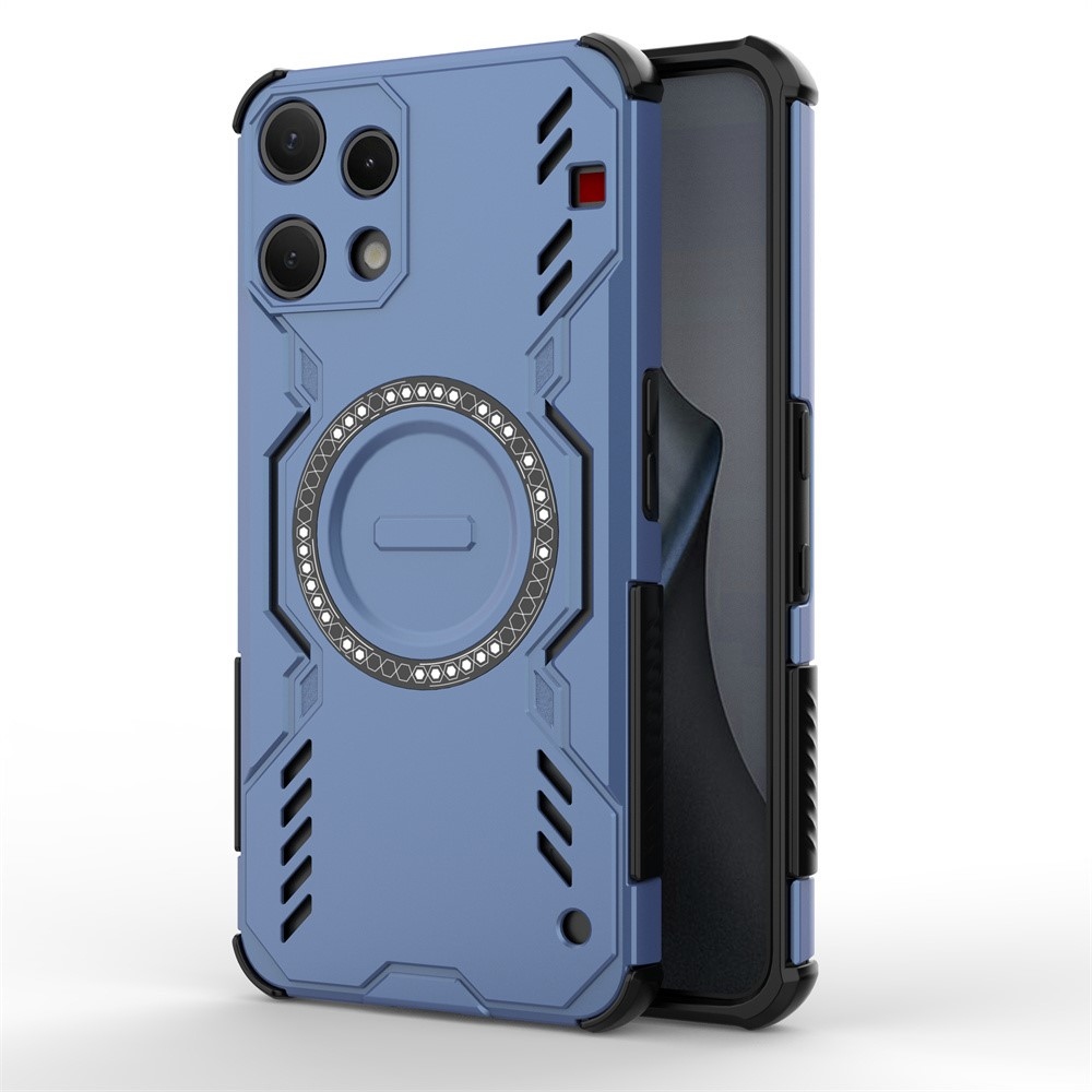 Üreges, tartós védőburkolat MagSafe-rel a Nothing Phone (3a) Lite 5G készülékhez - kék