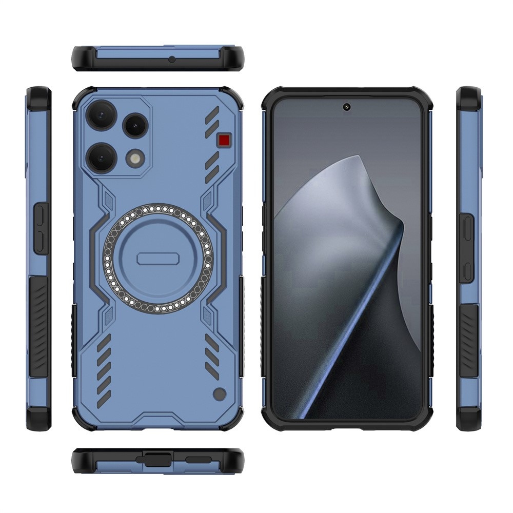 Üreges, tartós védőburkolat MagSafe-rel a Nothing Phone (3a) Lite 5G készülékhez - kék