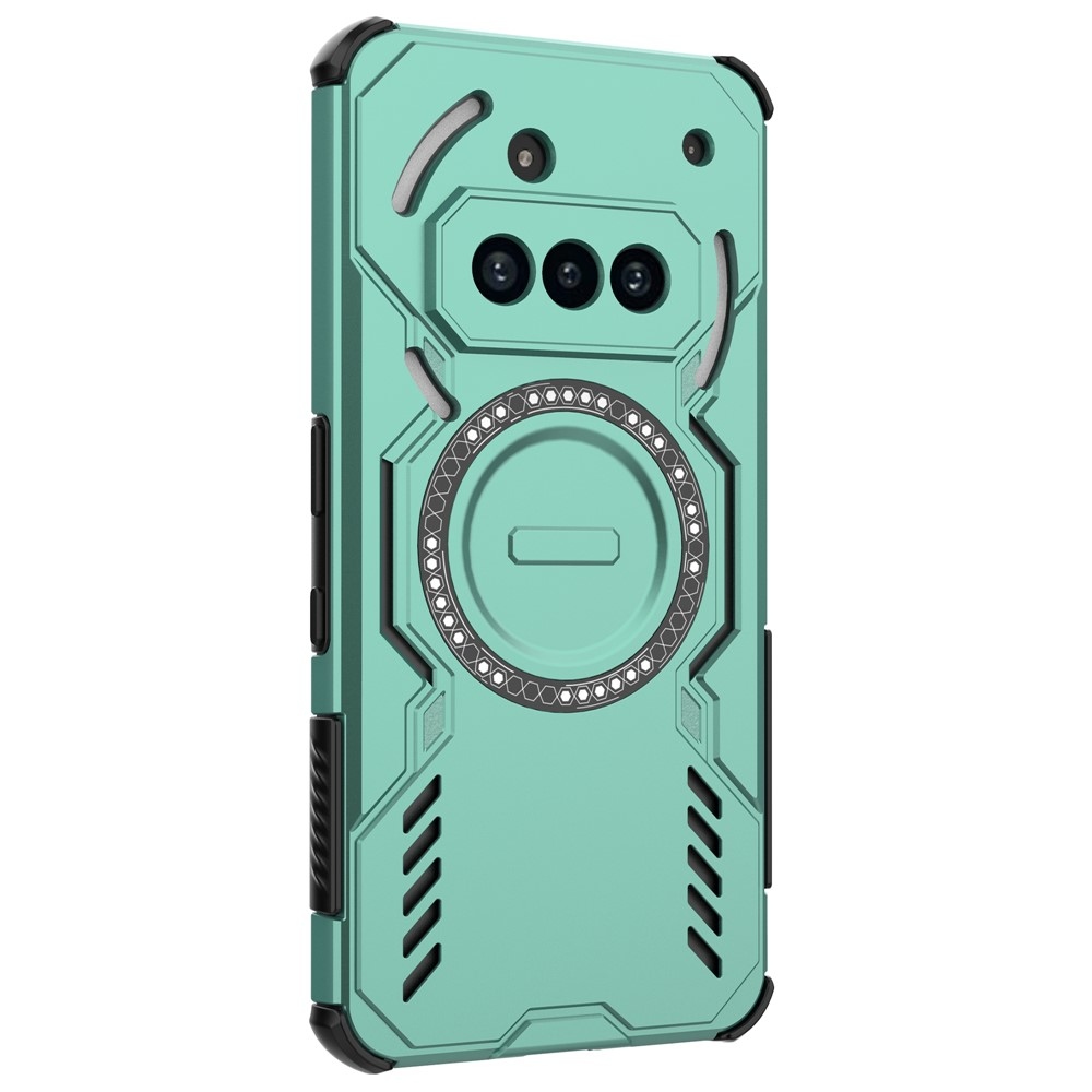 Üreges, tartós védőburkolat MagSafe for Nothing Phone (3a) - zöld