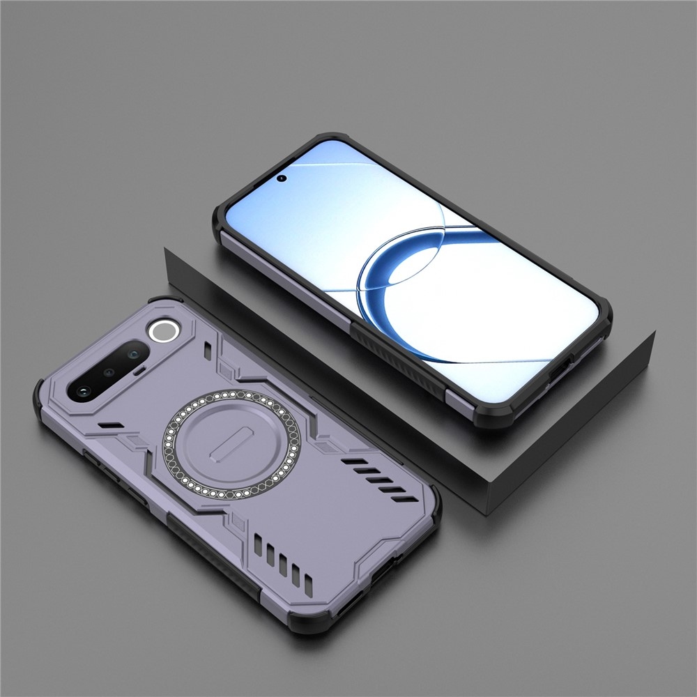 Hollow strapabíró tok MagSafe-vel a Realme 16 5G-hez – lila