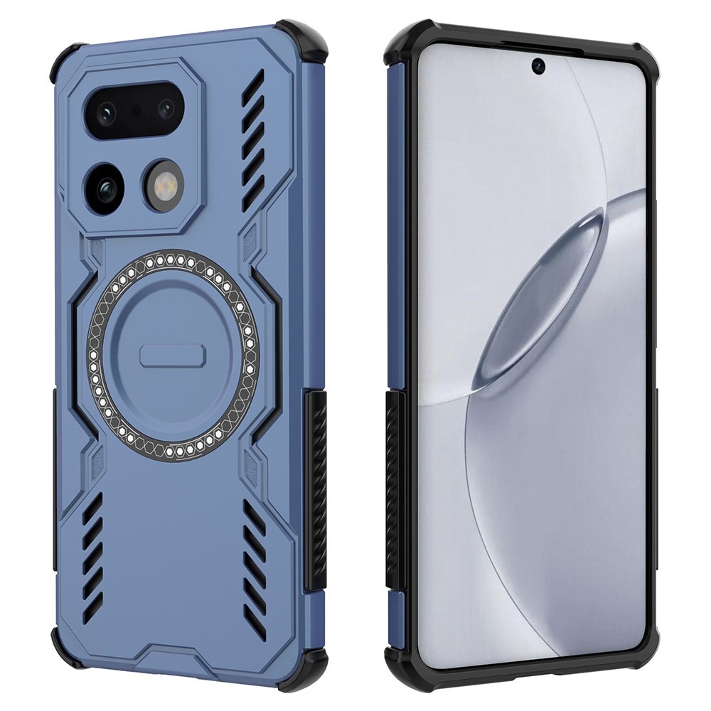 Üreges, tartós burkolat MagSafe-val a Realme 16 Pro+ 5G-n - kék