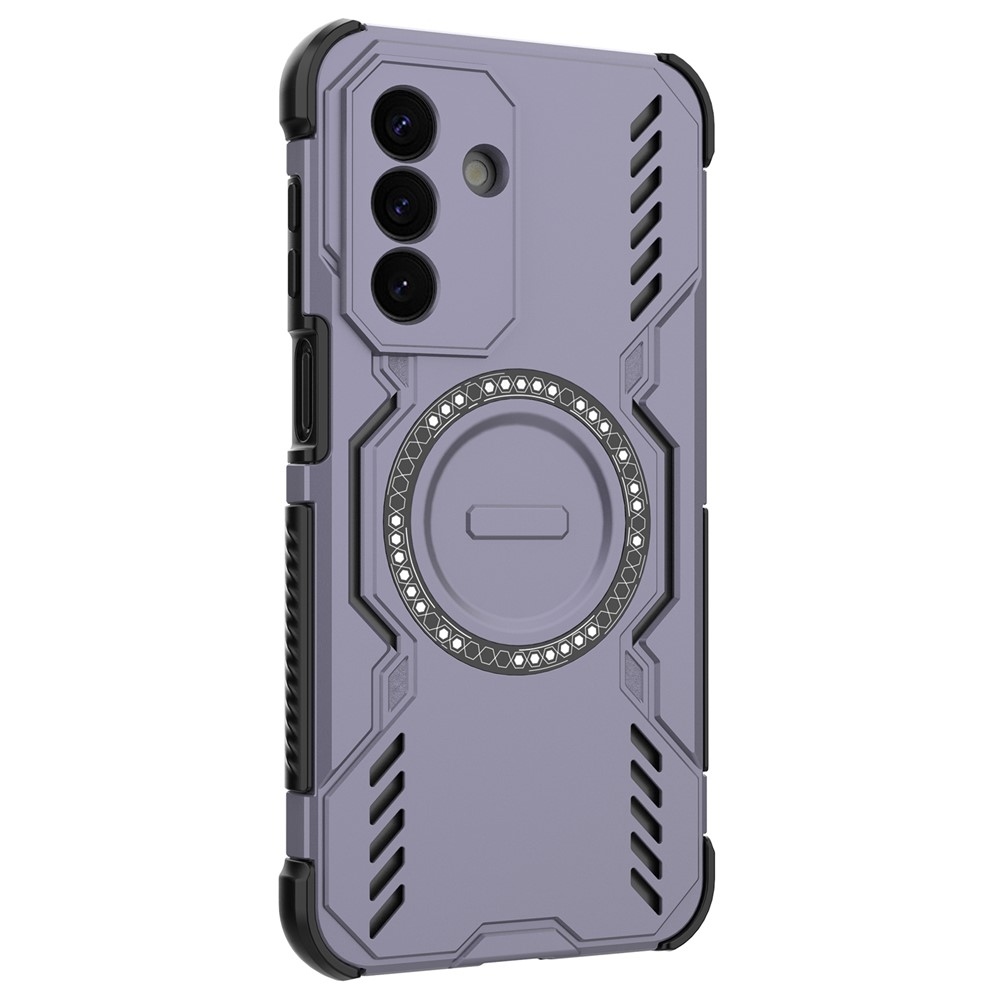 Üreges, tartós borítás MagSafe-val Samsung Galaxy A27-re - lila