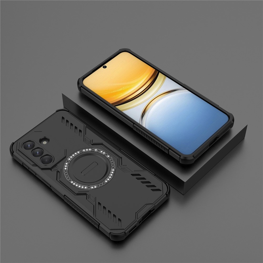 Üreges, tartós védőburkolat MagSafe-val a Samsung Galaxy A37 5G készülékre - fekete