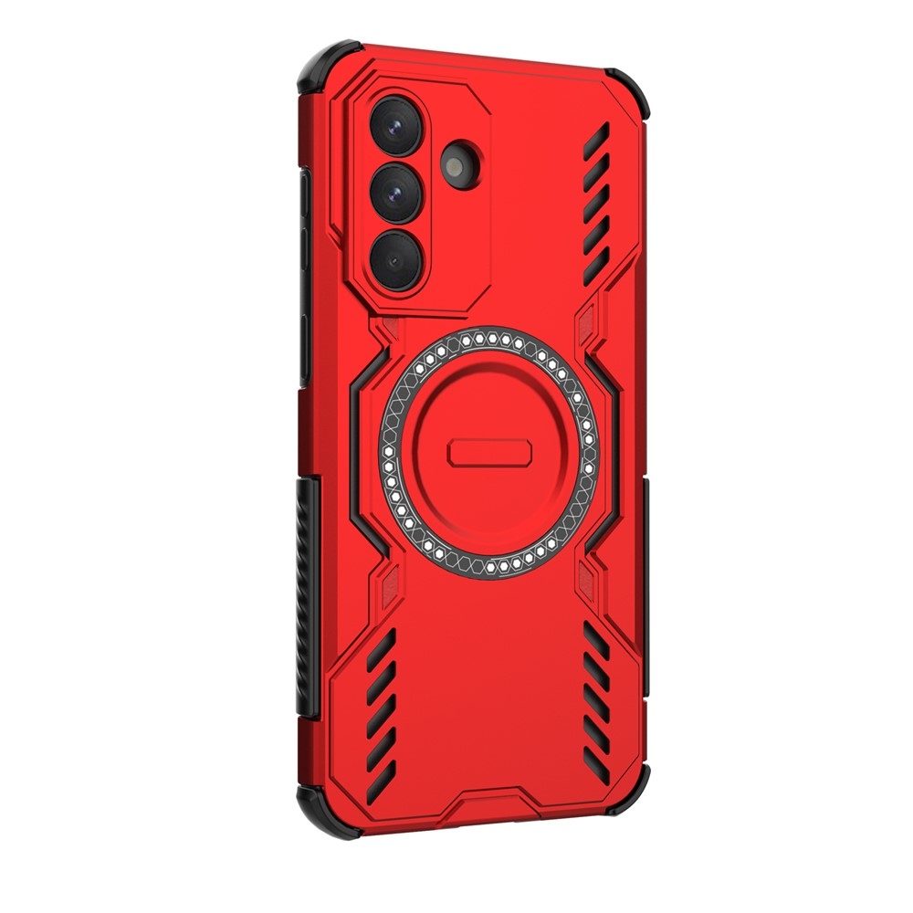 Üreges, tartós védőburkolat MagSafe-val a Samsung Galaxy A37 5G készülékre - piros színű