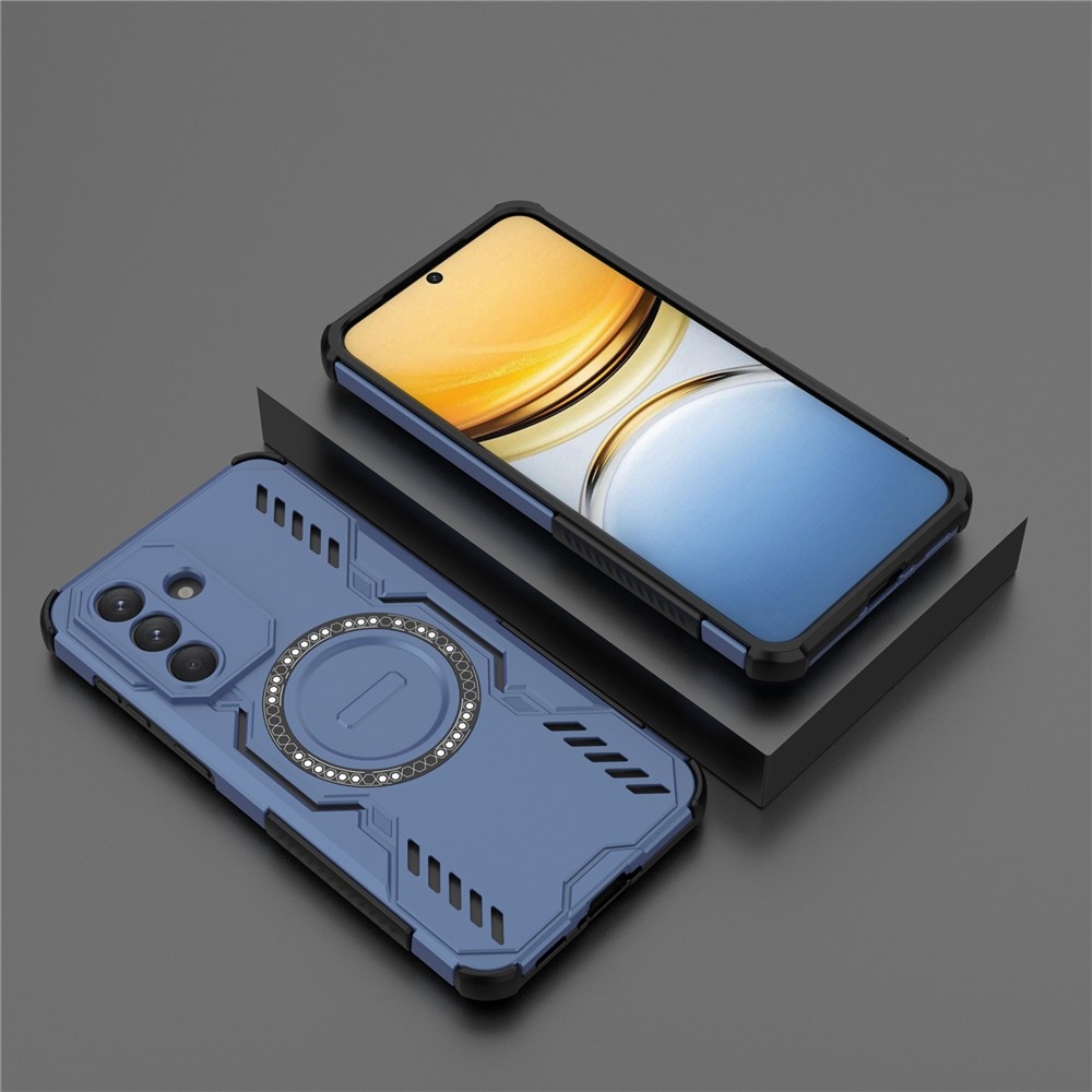 Üreges, tartós védőburkolat MagSafe-val Samsung Galaxy A37 5G - kék