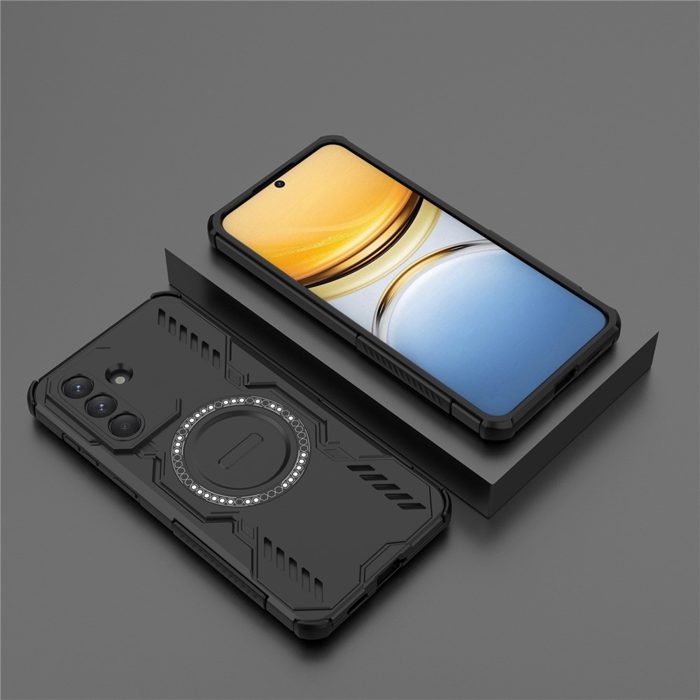 Üreges, tartós védőburkolat MagSafe-val a Samsung Galaxy A57 5G készülékre - fekete