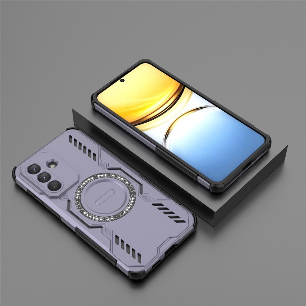 Üreges, tartós védőburkolat MagSafe-val a Samsung Galaxy A57 5G-re - lila