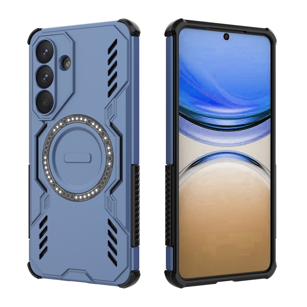 Üreges, tartós védőburkolat MagSafe-val Samsung Galaxy S26+ készülékhez - kék