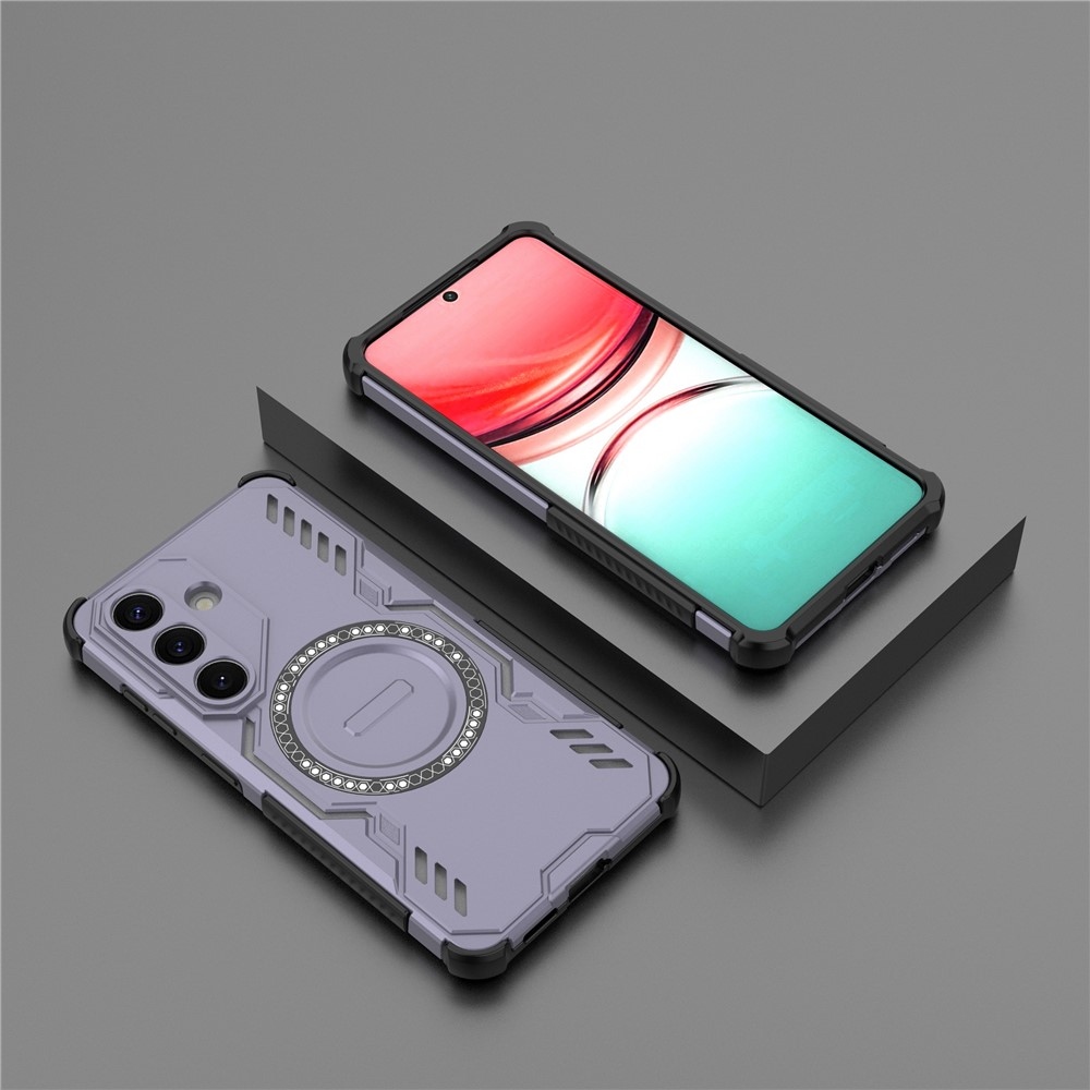 Üreges, tartós védőburkolat MagSafe-val Samsung Galaxy S26/S26 Pro készülékhez - lila