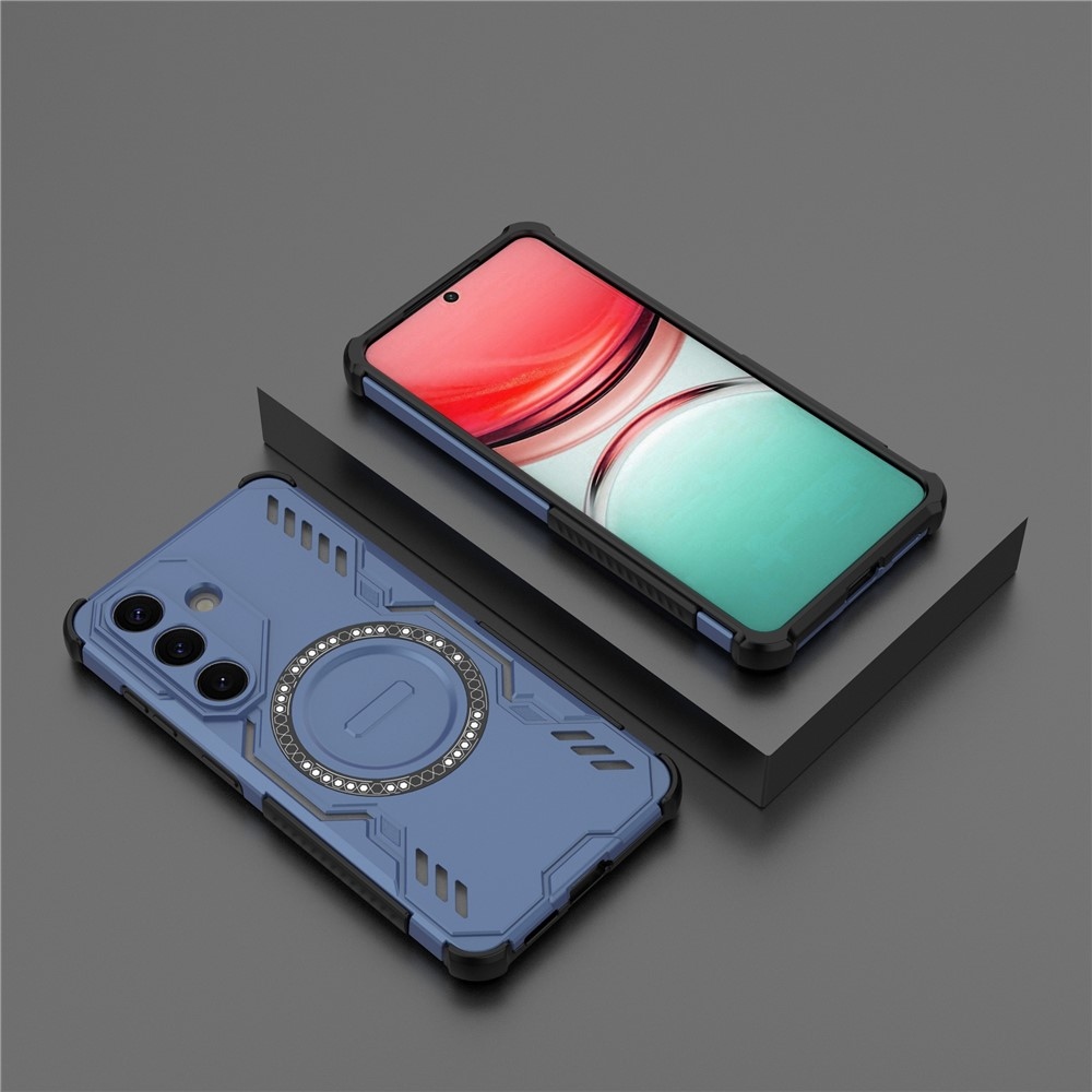 Üreges, tartós védőburkolat MagSafe-val Samsung Galaxy S26/S26 Pro készülékhez - kék