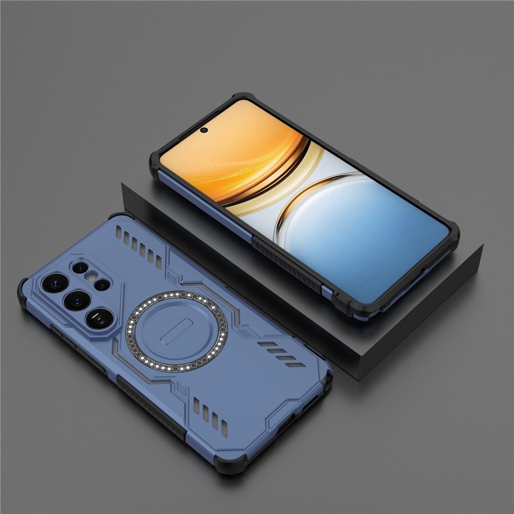 Üreges, tartós védőburkolat MagSafe-val a Samsung Galaxy S26 Ultra készülékre - kék